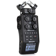 Zoom 줌 H6 휴대용레코더 스테레오마이크 4개의 XLR/TRS입력 USB 오디오인터페이스, H6 All Black (2020 Model), H6 All Black (2020 Model)