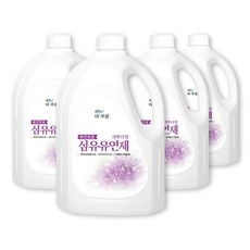 더푸룸 섬유유연제 라벤더향 2.5L 4개 향기좋은 세제