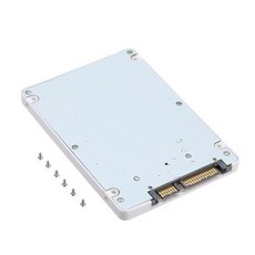 [해외] 1.8 인치 마이크로 SATA 16 핀 2.5 인치 SATA 22 핀 7 + 15 어댑터 카드 하드 디스크 외부 케이스 SSD 인클로저 7mm 두께, 상세내용표시, 상세내용표시