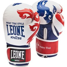 이탈리아 LEONE 1947 리오네 레오네 무에타이 복싱 가죽 글러브 화이트