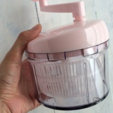 세모소 수동믹스야채갈리기 핸들채소다지기 당근감자탈수기능 유아식만들기 1개 720ML