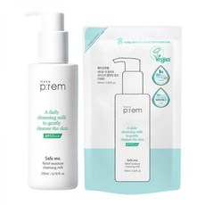 기획세트 메이크프렘 세이프 미 릴리프 모이스처 클렌징 밀크 200ml +리필팩100ml 179161