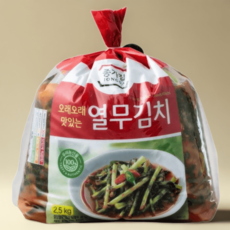 종가집열무김치 종갓집열무김치 2.5kg 국내산100% 시원하고 아삭함, 2.5kg 1개, 1개