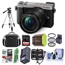 Panasonic Lumix DC-GX9 20.3MP Mirrorless Micro 43rd Digital Camera with 12-60mm F3.5-5.6 Lens Silv, One Color_One Size, 상세 설명 참조0, 상세 설명 참조0