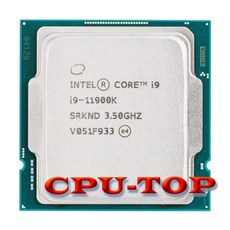 인텔 코어 i9-11900K 8 16 스레드 CPU 프로세서 i9 3.5 GHz 16M 125W LGA 1200 팬 없음 신제품, 한개옵션0 - 11900k