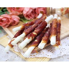 개껌 오리말이 우유맛껌 맛있는 애견 껌 강아지치석, 300g, 1개