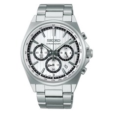 SEIKO SELECTION 세이코 시계손목시계 셀렉션 S시리즈 전지식 쿼츠 크로노그래프 SBTR031 남성 실버