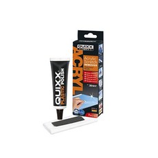 QUIXX 2019 Acrylic Scratch Remover for All Kinds of Acrylic and Plastic (50g Polish/1 Cloth/2 Sand, Quixx 2019 Acrylic Scratch Rem, 1개, 50g
