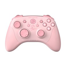 DAREU 이중 모드무선 게임 핸들 H101X, Pink, 1개
