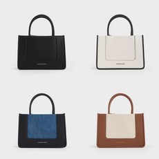 CHARLES KEITH 찰스앤키스 패션 심플 대학생백 미니 데일리 토트백 CK2-30701396 미디엄