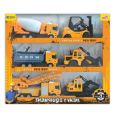 YULMIN 건설 중장비 6종 세트