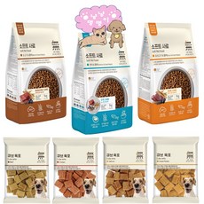 바우와우 무마진 황태 강아지 소프트 사료 1Kg 소고기 연어 오리+무마진 큐브 육포 80g 추가 24년11월03일, 오리고기&황태 유통기한 24년 11월 03일 - 무마진소프트사료