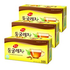 동서 둥굴레차, 120g, 3개