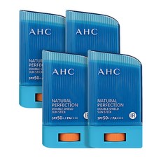 AHC 내추럴 퍼펙션 선스틱 22g SPF50+/PA++++, 4개