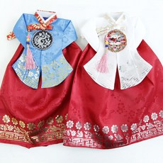 전통한복 와인커버 2 colors, 흰색저고리, 1개