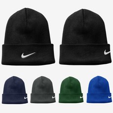 나이키 스우시 로고 비니 팀 커프드 CW6117