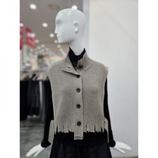 데무 하이넥 버튼 니트 베스트 MK24D4840 백화점 아울렛 (4239274)