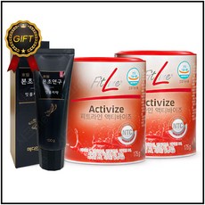 PM 독일피엠 피트라인 액티바이즈 175g x 2 산소쥬스 수험생영양제(본초연구 잇몸치약 100g 포함)