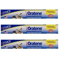 자이목스 오라틴 투스페이스트 반려동물 젤, 70g, 3개
