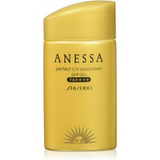 시세이도 아넷사 퍼펙트 UV 선 스크린 A + N 60ml, 1개