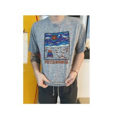 [이라운드몰]파타고니아 멘즈 캐필린 쿨 데일리 그래픽 반팔 티셔츠 7종