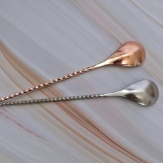 머들러 바스푼 30cm, 실버 L, 1개
