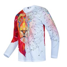 Kids Element Racewear powersports Jerseys 4-12Y Child Cycling MTB Bicycle Mountain Bike Jersey Shirt, Cu9037-lj_12 Years