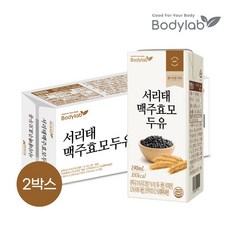 바디랩 서리태 맥주효모두유 190ml 24팩 x 2박스(총 48팩)(소비기한 24년 6월 28일까지), 288개