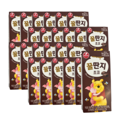 서울우유 꿀딴지 초코 우유, 24개, 180ml