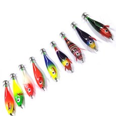 닭새우에기 쭈꾸미 갑오징어 수평 에기 UV 축광 일본바늘 쭈꾸미채비 카킹즈, (04)자몽 메론, 1개