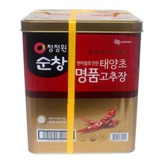 청정원 태양초 고추장 14kg 269565