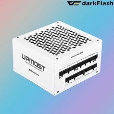 darkFlash UPMOST 750W 80PLUS GOLD FULL MODULAR 화이트