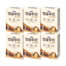 리뉴얼 앱솔루트 명작 2FL 분유 스틱 2단계(6~12개월) 14g 20포 6곽, 120개