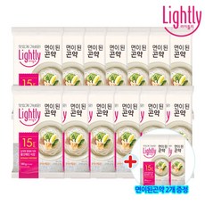 라이틀리 면이된곤약 180g x 13개 + 2개, 26개