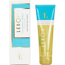 Lebon Piscine A Antibes (감초 + 민트) 유기농 치약 75 ml, 1