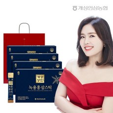 개성상인 녹용홍삼스틱 10ml x 30포 x 4박스 / 개성인삼농협, 상세설명 참조, 없음