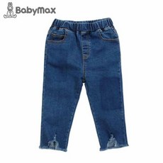 백일아기청바지
