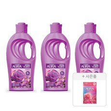 아우라 생화캡슐 용기 자스민머스크 1L 3개 + (추가) 피오니로즈 680ml 1개, 아우라 생화캡슐 용기, 자스민머스크, 1L, 3개 +