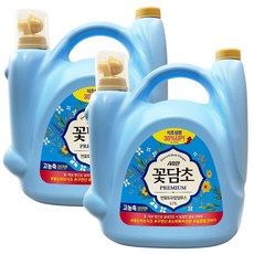 샤프란 꽃담초 연꽃향 5.7L 섬유유연제, 2개