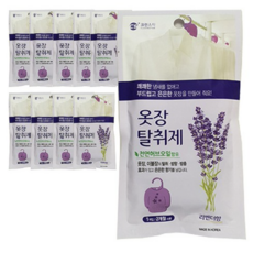 크린스타 옷장 탈취제 라벤더향, 20개