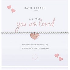 Katie Loxton 케이티 Loxton 리틀 당신 여자 스트레칭 조절 밴드 패션 매력 팔찌 You Are Loved