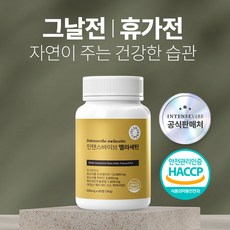 인텐스바이브 멜라세틴 효소 브로멜라인 퀘르세틴 식약처인증 HACCP인증, 1개, 60정