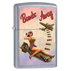 Zippo Pin-up Girl 지포 핀업걸 라이터 스트리트 크롬, 1개