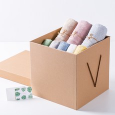 끈손잡이 고급 대형 종이 포장지 단상자 싸바리 박스 포장 선물 상자 40매