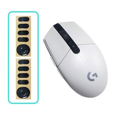 로지텍 G304 LIGHTSPEED 게이밍 무선 마우스 M-R0071 + 마우스 피트 2p, M-R0071(마우스), G304_화이트 + 피트2개