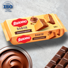 Яшкино вафли со вкусом шоколада, 300 г