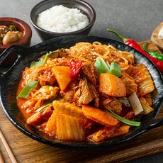 [혼밥대왕x맛있는녀석들] 김치 닭볶음탕 밀키트 550g, 김치닭볶음탕