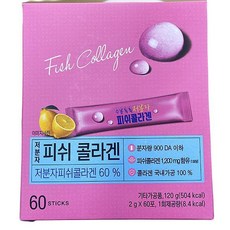 다농원 저분자 피쉬 콜라겐 2g x 60개입 x 1개, 단품