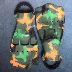 제트핀 다이빙 스트랩 스쿠버 Scubapro JET Fin 잠수발갈퀴 스프링클러, 11 카무플라주블루XL