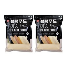 고려 블랙푸드 미숫가루 1KG, 2개